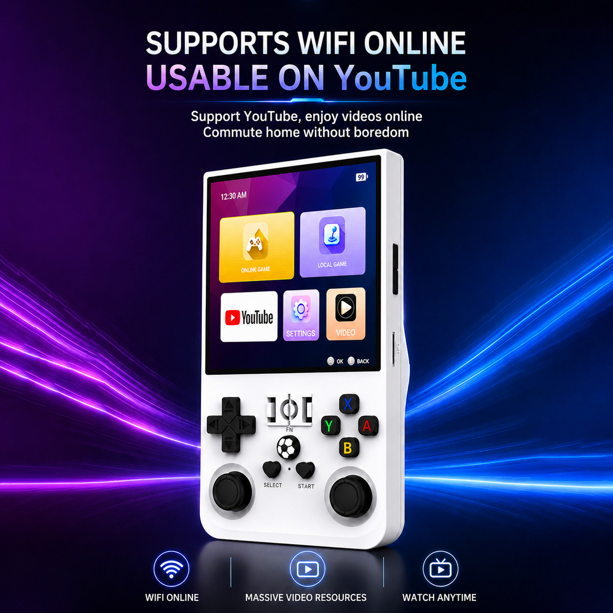 R36 Max Pro Multi‑Function Han - Gaming Console R36 Max recension och pris