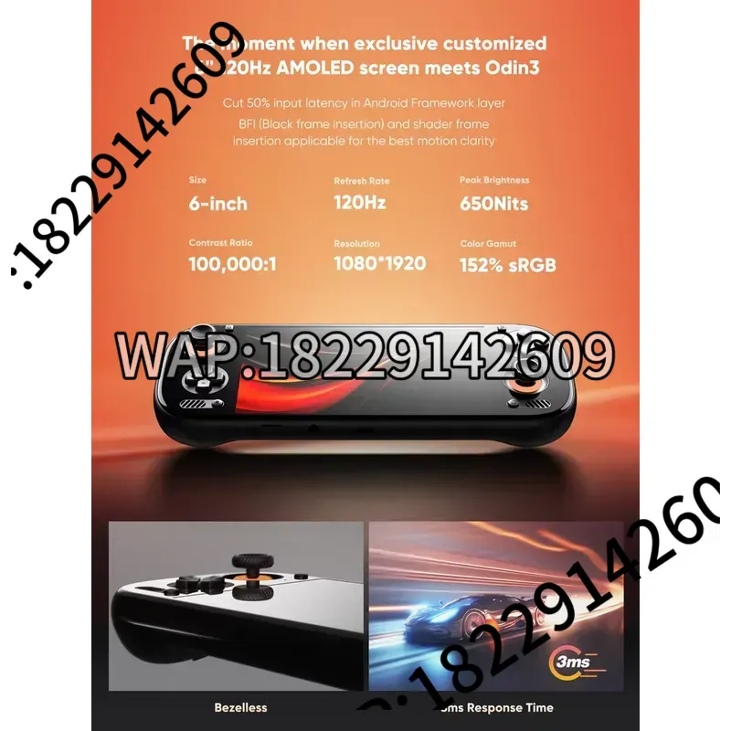 AYN Odin 3 Gaming Console Hand - Gaming Console Handheld recension och pris