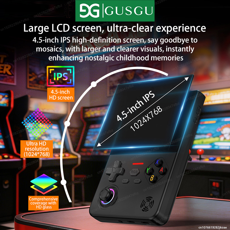 GUSGU H7 Open Source Retro Gam - Gaming Console Handheld Best recension och pris