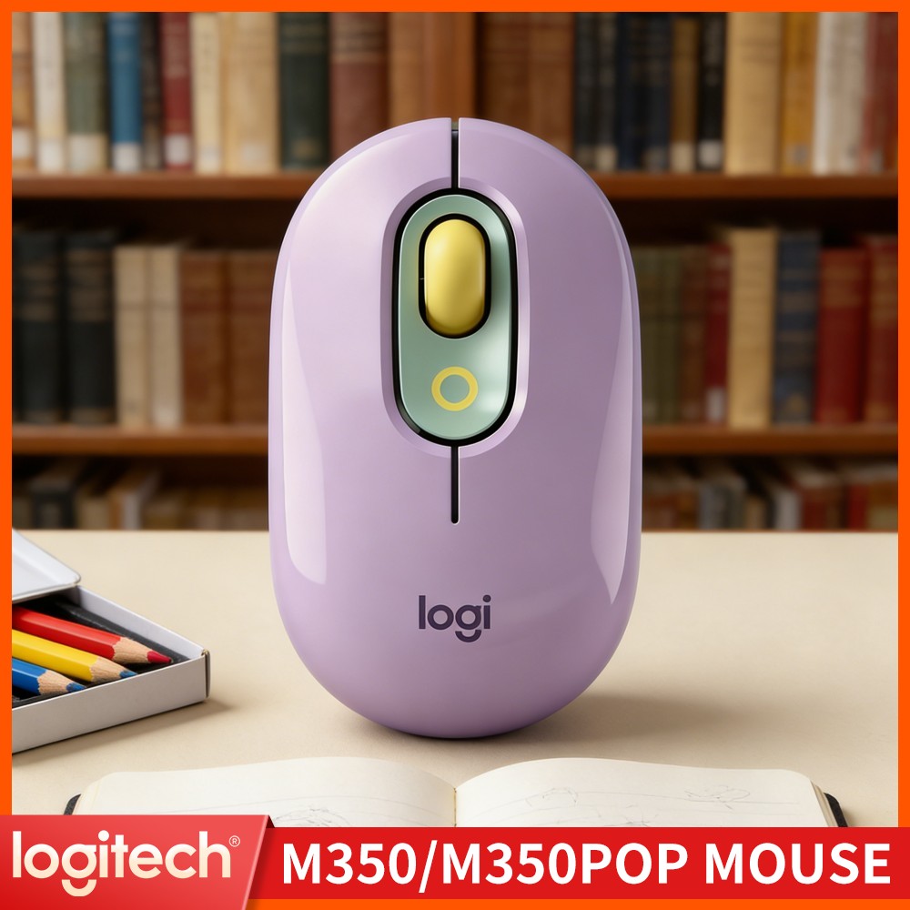 Eco-Friendly Logitech M350 POP - Gaming Console Logitech recension och pris