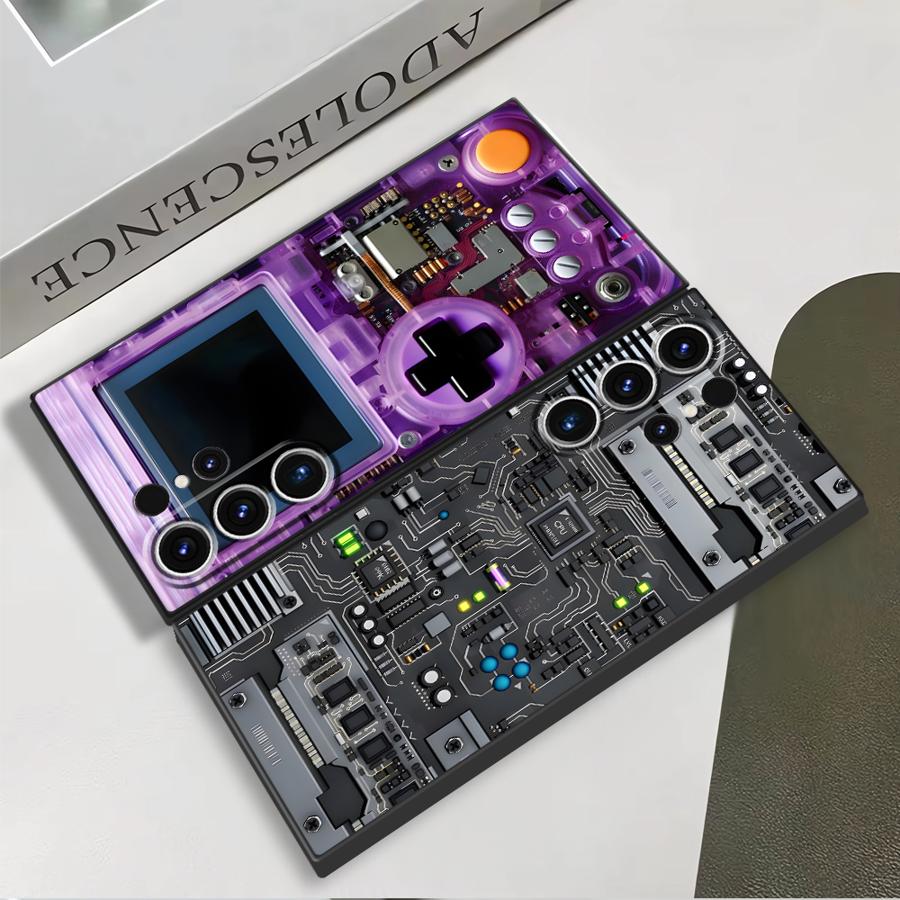 Purple Gaming Console Phone Co - Console Gaming Pc Case recension och pris