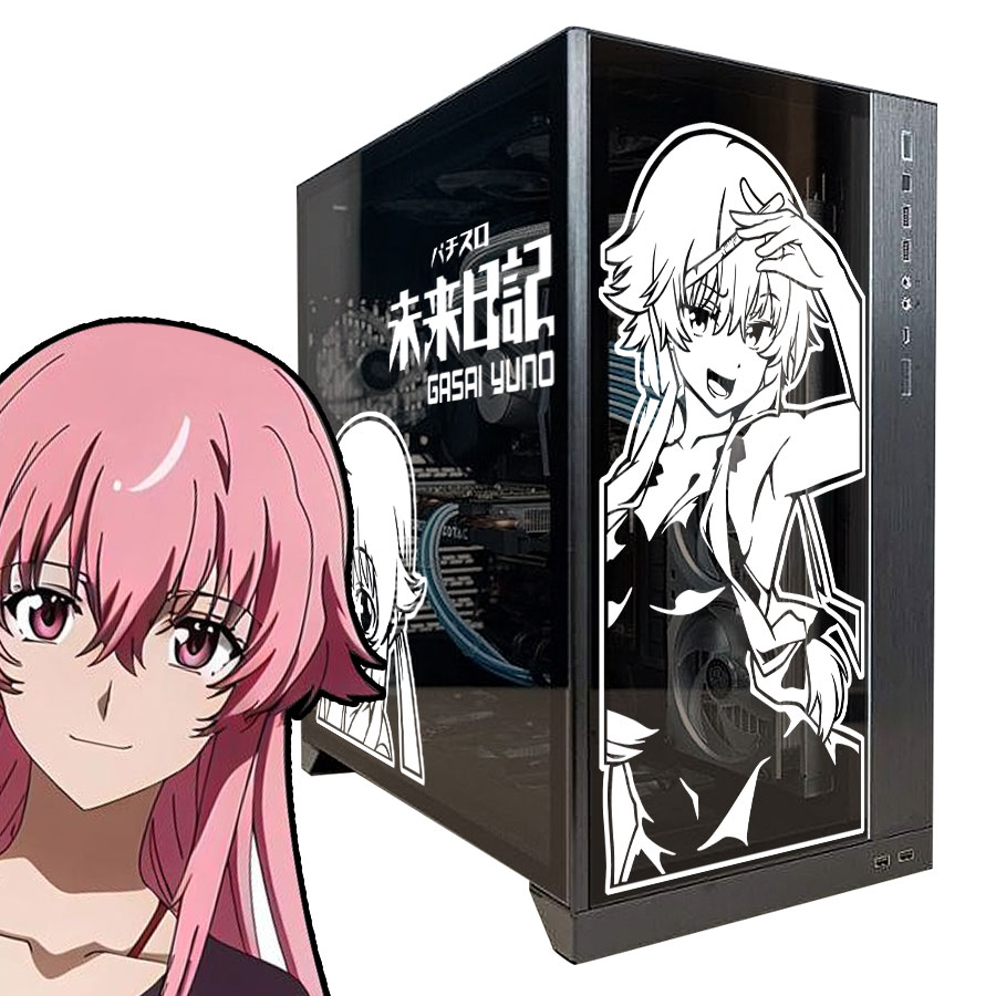 Future Diary Anime Stickers fo - Console Gaming Pc Case recension och pris