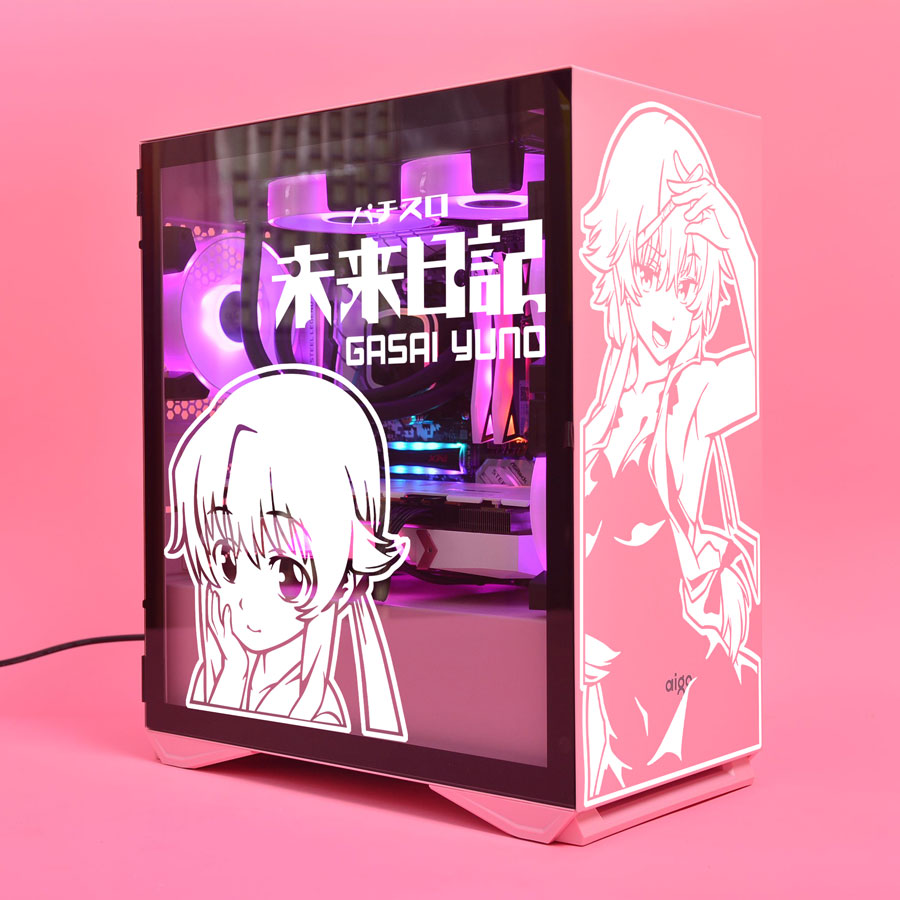 Future Diary Anime Stickers fo - Console Gaming Pc Case recension och pris