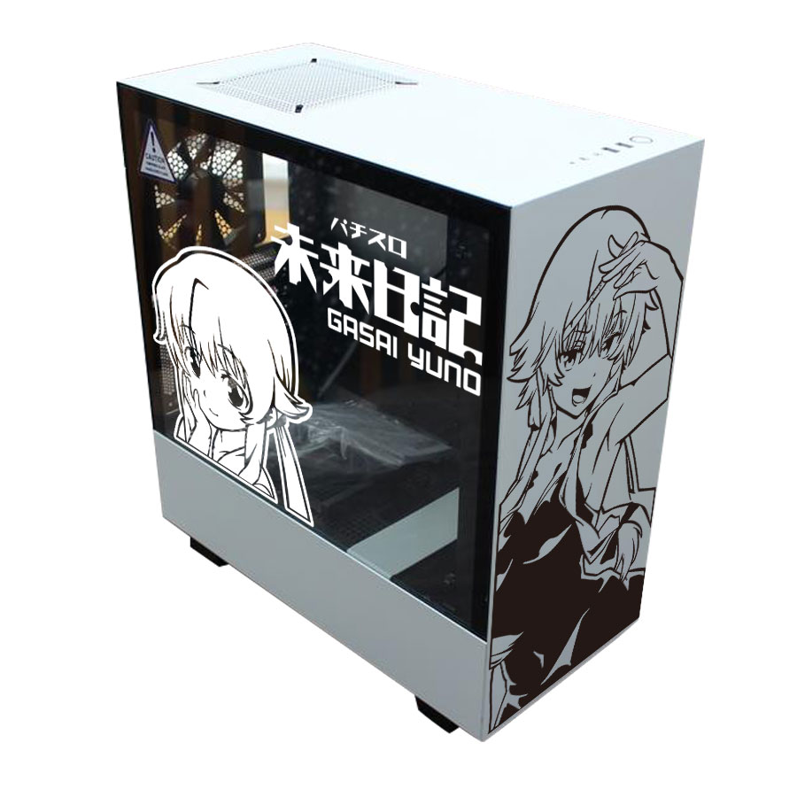 Future Diary Anime Stickers fo - Console Gaming Pc Case recension och pris