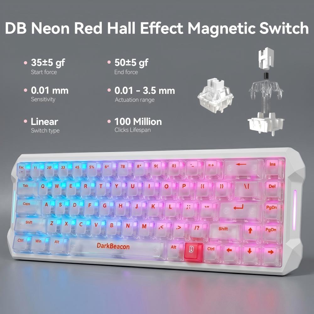 DarkBeacon Flux 68 HE Magnetic - Gaming Console Zone recension och pris