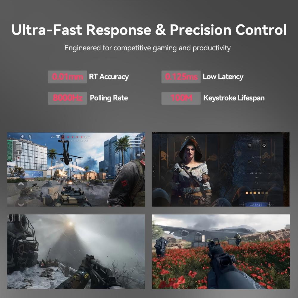 DarkBeacon Flux 68 HE Magnetic - Gaming Console Zone recension och pris