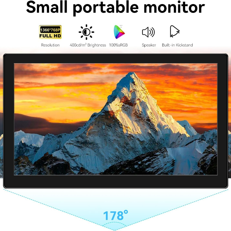 Small Touchscreen Monitor 10.1 - Gaming Console App recension och pris