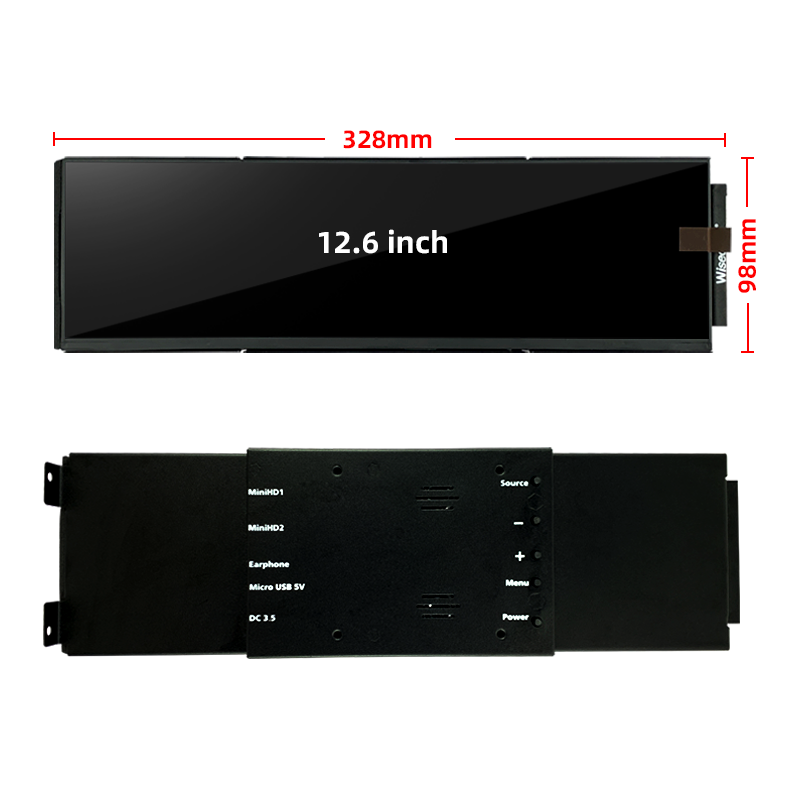 Wisecoco 12.6 inch Computer-As - Gaming Console Display Cabinet recension och pris