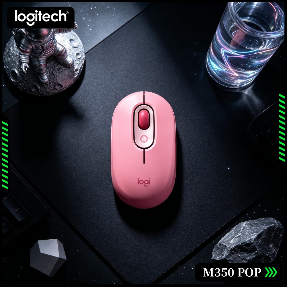 Eco-Friendly Logitech M350 POP - Gaming Console Logitech recension och pris
