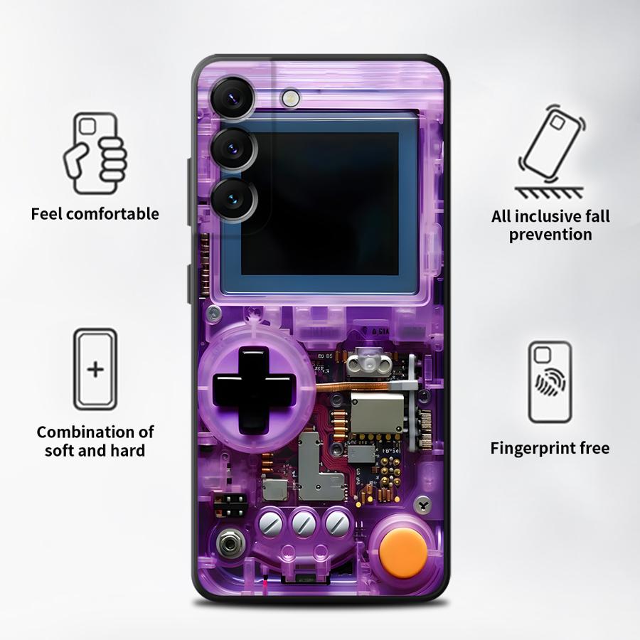 Purple Gaming Console Phone Co - Console Gaming Pc Case recension och pris