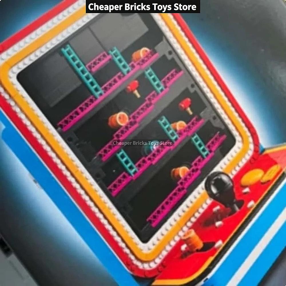 Gaming Building Blocks Cabinet - Gaming Console Display Cabinet recension och pris