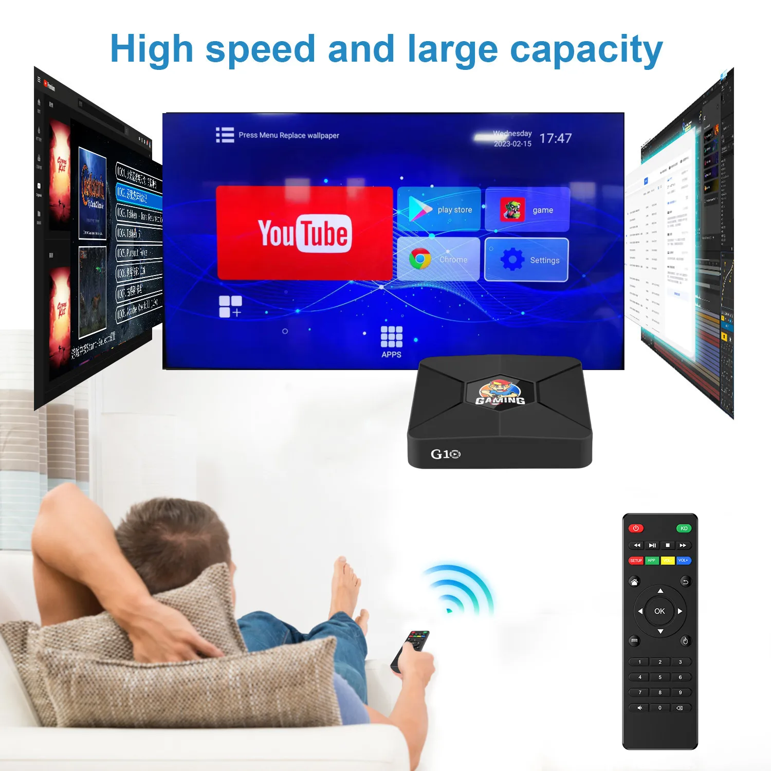 HaaYot Game Box 4K HD Smart An - Gaming Console For Smart Tv recension och pris