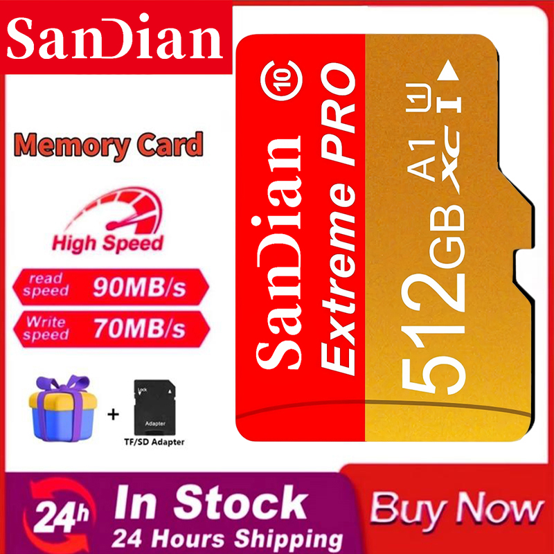 Memory Card 512GB Pro Micro TF - Gaming Console For Smart Tv recension och pris