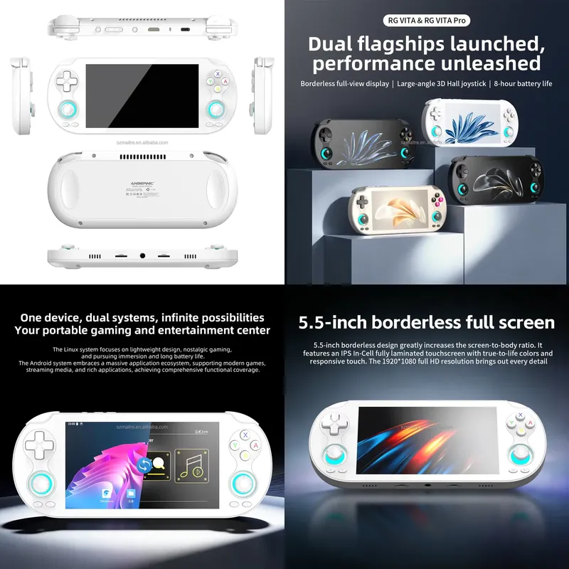 【CHIMU HOME】 5.5 inch touchscr - Gaming Console Handheld recension och pris