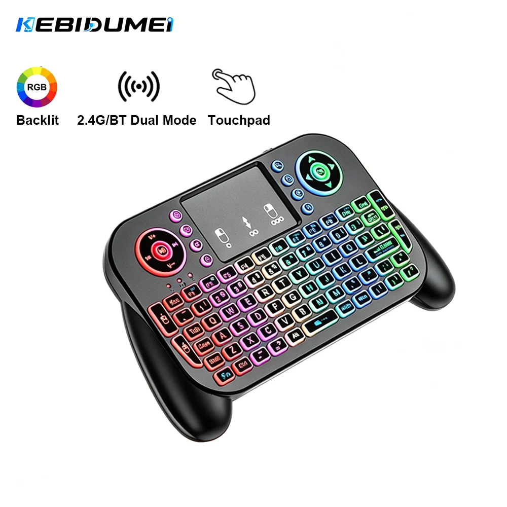 KEBIDUMEI RGB Backlit Mini Key - Gaming Console For Smart Tv recension och pris