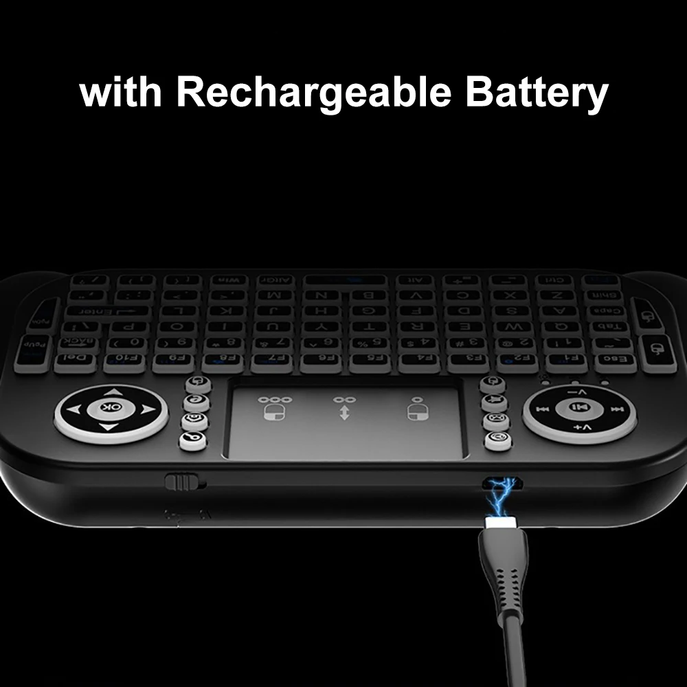 KEBIDUMEI RGB Backlit Mini Key - Gaming Console For Smart Tv recension och pris