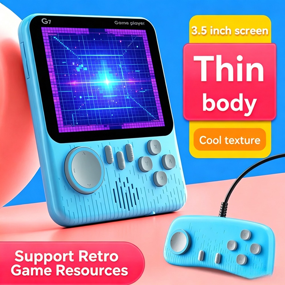 G7 Portable Retro Handheld Gam - Gaming Console Kids recension och pris