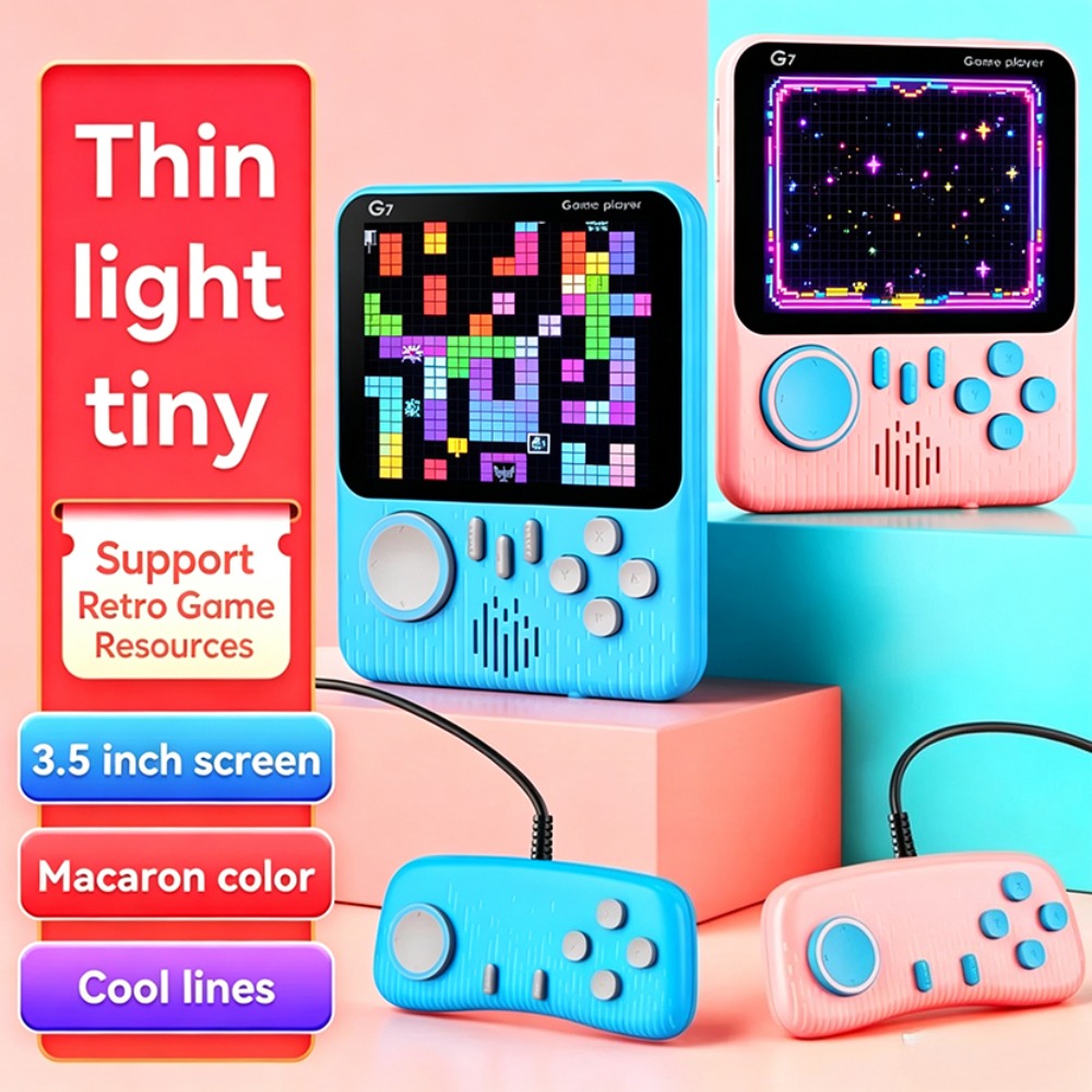 G7 Portable Retro Handheld Gam - Gaming Console Kids recension och pris